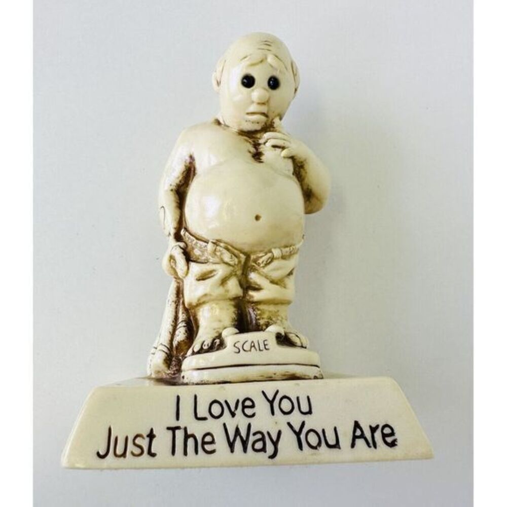 1970 R & W Berries Co's‎ Figure - I Love You Just The Way You Are  Vintage 5.25"